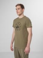 Футболка 4F T-SHIRT TSM022 H4Z22-TSM022-43S р.S оливковий