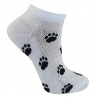 Носки детские для девочек Premier Socks Эконом короткие с лапками сетка р. 18–20 белый