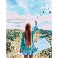 Картина по номерам Мечты о чувствах 35х45 см Rosa Start