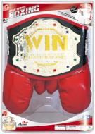 Игровой набор KingSport пояс чемпиона с перчатками BB128