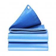 Тент водонепроницаемый Техно Тент Плюс с люверсами ПВХ 650 г/м2 2,40х3 м голубой