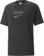 Футболка Puma PUMA DOWNTOWN LOGO GRAPHIC TEE 53824301 р.M чорний