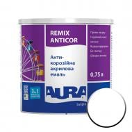 Антикорозийная акриловая эмаль Aura® Luxpro Remix Anticor белый мат 0,75 л Антикорозийная акриловая эмаль Aura® Luxpro Remix Anticor белый мат 0,75 л