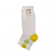 Носки женские Premier Socks ажурные с цветком р.23-25 белый