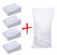 Мешки для строительного мусора 45 г/м2 (Акция 10+1) 960x550 мм полипропилен