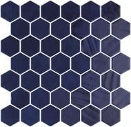 Мозаїка Onix Hex XL Zelik Blue 28,6x28,4 см