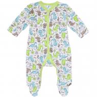 Комбінезон арт 199000356 р.56 дінозаврік з салатовим Minikin салатовый Комбінезон арт 199000356 р.56 дінозаврік з салатовим Minikin салатовый