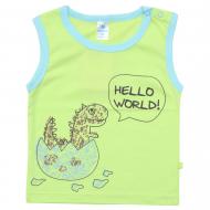 Майка дитяча для хлопчиківдля дівчатокдитячі Minikin Dino р.104 салатовий 1990503104