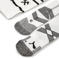 Гетри футбольні Puma Team FCSD Hooped Socks Promo 76469204 р.3 чорно-білий