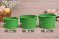 Форма для кулича Profsil 8,5х10,5 см зеленая