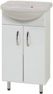 Тумба напольная Сансервіс SL- 44 с умывальником Элегант 44 белая