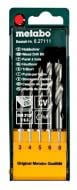 Набір свердел Metabo DIN 5 шт. 627111000 Набір свердел Metabo DIN 5 шт. 627111000