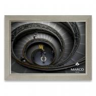 Рамка для фотографии со стеклом MARCO decor 2615N 1 фото 30х40 см коричневый с золотистым