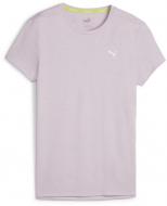 Футболка Puma RUN FAVORITE HEATHER SS TEE W 52316860 р.L рожевий