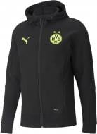 Джемпер Puma BVB Casuals Hooded Jacket 75908105 р. L чорний