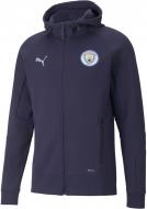 Джемпер Puma MCFC Casuals Hooded Jkt 76449813 р. L синий