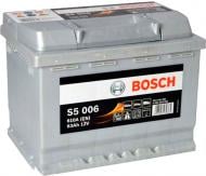 Аккумулятор автомобильный Bosch S5 006 63А 12 B 0092S50060 «+» слева