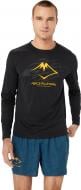 Футболка Asics FUJITRAIL LOGO LS TOP 2011C987_001 р.XL черный