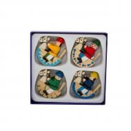 Набор фигурок деревянных 4 шт. 060726