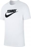 Футболка Nike M NKCT TEE DFCT TENNIS GFX CJ0429-100 р.L белый Футболка Nike M NKCT TEE DFCT TENNIS GFX CJ0429-100 р.L белый