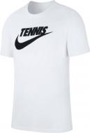 Футболка Nike M NKCT TEE DFCT TENNIS GFX CJ0429-100 р.S білий