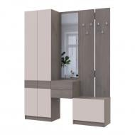 Прихожая с зеркалом Doros Сола 2150х1650х400 мм