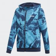 Джемпер Adidas YB E AOP PR FZ DV1788 синий