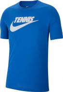 Футболка Nike M NKCT TEE DFCT TENNIS GFX CJ0429-481 р.M синий