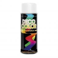 Фарба аерозольна RAL 9010 білий глянець DecoColor 400 мл