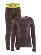 Комплект термобелья Craft CORE WOOL MERINO SET JR 1909714-480200 р.158/164 красный меланж