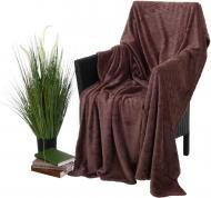 Плед Basic Iron 160x200 см коричневый La Nuit