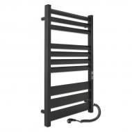 Полотенцесушитель электрический Laris Лавина ЧКЧ10 500х900 (правое подключение) черный