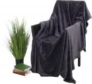 Плед Basic Asphault 160x200 см темно-серый La Nuit