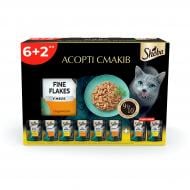 Корм влажный для котов Sheba промо набор микс с птицей 6+2 х 85 г