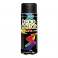 Краска аэрозольная RAL 9005 черный мат DecoColor 400 мл