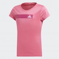 Футболка Adidas YG TR COOL TEE DV2738 розовый