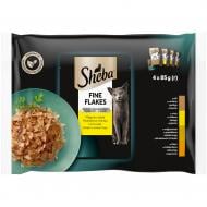 Корм влажный кощек Sheba птица ассорти в желе Мультипак 340 г