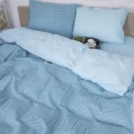 Комплект постельного белья Бязь 17-0628 Diamond Blue 220х240 см голубой MirSon