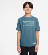 Футболка Nike B NK DF MULTI SS TOP GX LOVE HJ3743-006 р.S синий