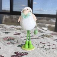 Декоративная фигура Баранчик на подставке 14 см