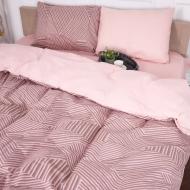 Комплект постільної білизни Бязь 17-0630 Diamond Beige 220х240 см мультиколор MirSon