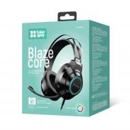 Наушники ColorWay BlazeCore RGB black (CW-HPG03BK)