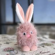 Декоративна фігура Зайчик-пухнастик 23 см