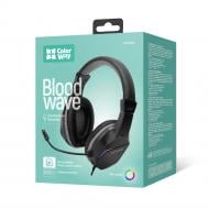 Наушники ColorWay Bloodwave LED black (CW-HPG01BK)