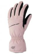 Рукавички 4F SKI GLOVES RED002 H4Z22-RED002-56S р.L рожевий