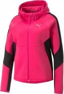 Джемпер Puma EVOSTRIPE FULL-ZIP HOODIE 67308564 р.S рожевий