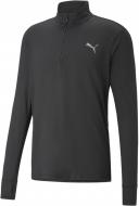 Джемпер Puma RUN FAVORITE 1/4 ZIP M 52315301 р.S черный