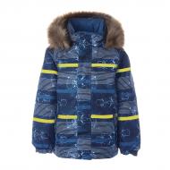 Куртка детская для мальчика HUPPA Marinel р.140 синий 17200030-02386-140