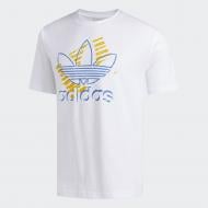 Футболка Adidas TREFOIL ART TEE DV3279 р.2XL белый