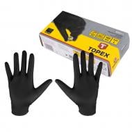 Рукавички одноразові Topex з нітриловим покриттям р.L 100 шт./уп. Рукавички одноразові Topex з нітриловим покриттям р.L 100 шт./уп.